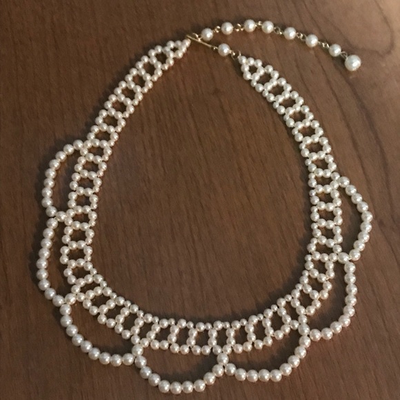 Avon Jewelry - 3/$10 Vintage Avon pearlized lace collar